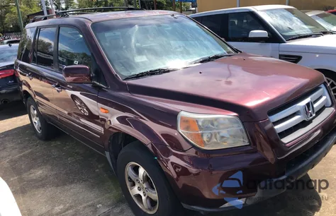 2007 Honda Pilot Exl из США, поврежденный, VIN 2HKYF18697H532313